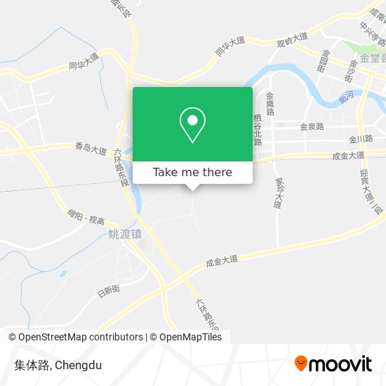 集体路 map