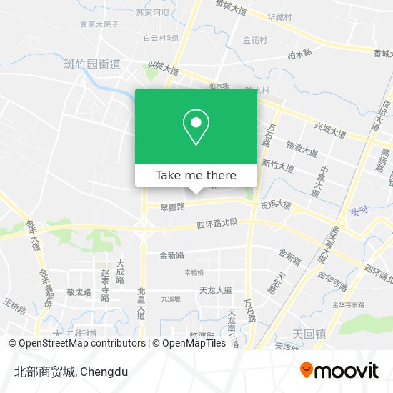 北部商贸城 map
