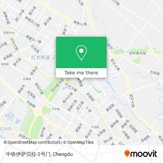 中铁伊萨贝拉-2号门 map