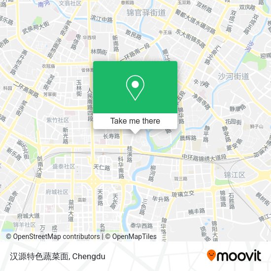 汉源特色蔬菜面 map