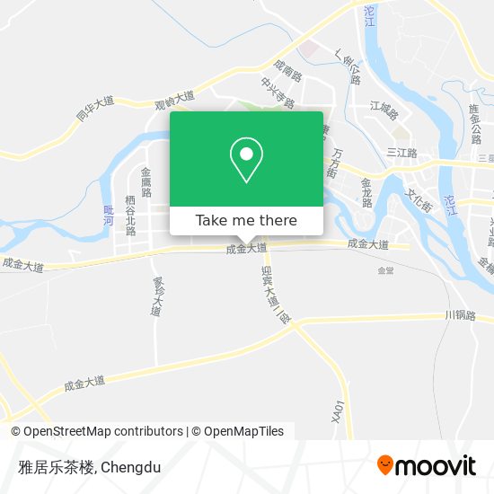 雅居乐茶楼 map