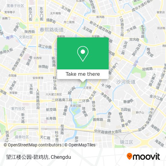 望江楼公园-碧鸡坊 map