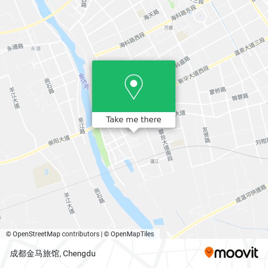 成都金马旅馆 map