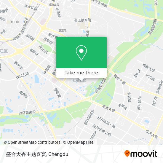 盛合天香主题喜宴 map