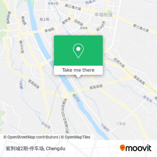 紫荆城2期-停车场 map