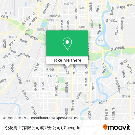 樱花厨卫(有限公司成都分公司) map