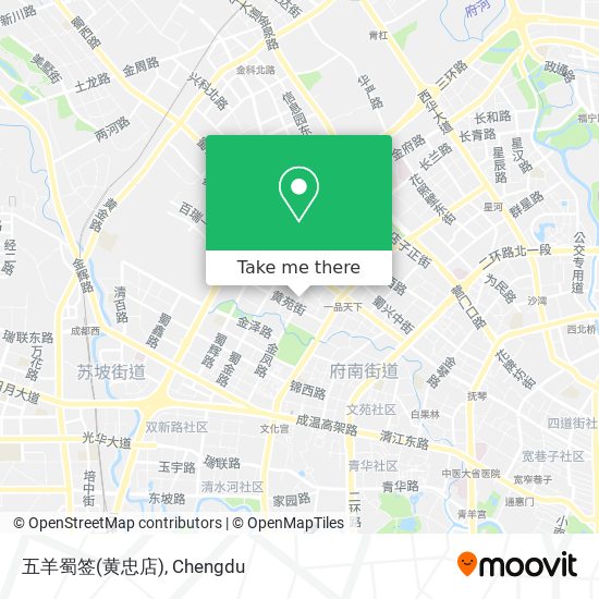 五羊蜀签(黄忠店) map