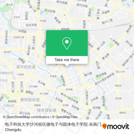 电子科技大学沙河校区微电子与固体电子学院-东南门 map