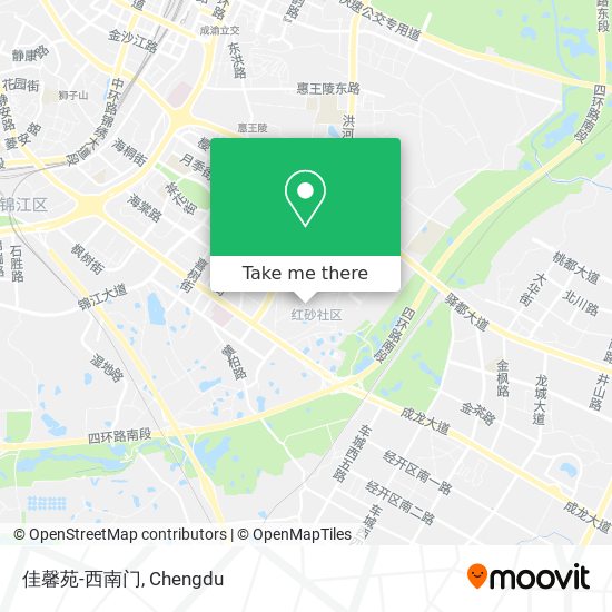 佳馨苑-西南门 map