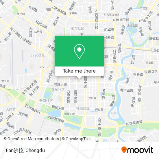 Fan沙拉 map