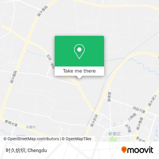时久纺织 map