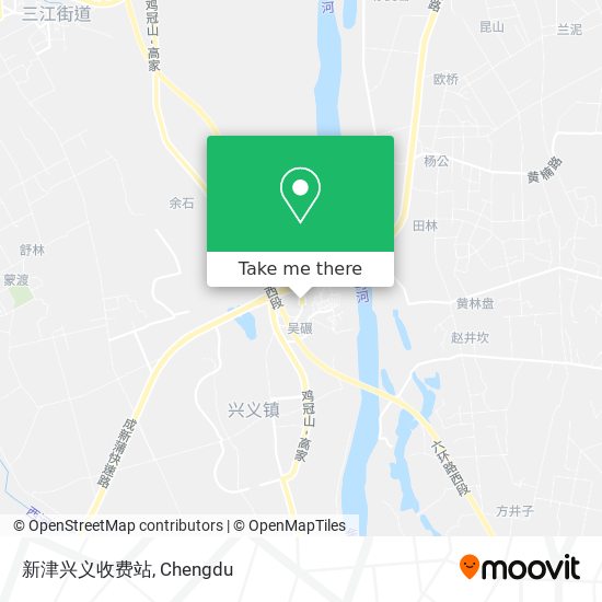 新津兴义收费站 map