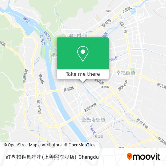 红盘扣铜锅串串(上善熙旗舰店) map