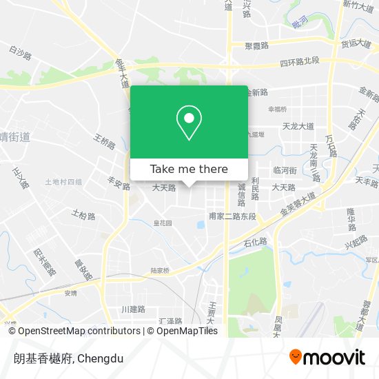 朗基香樾府 map