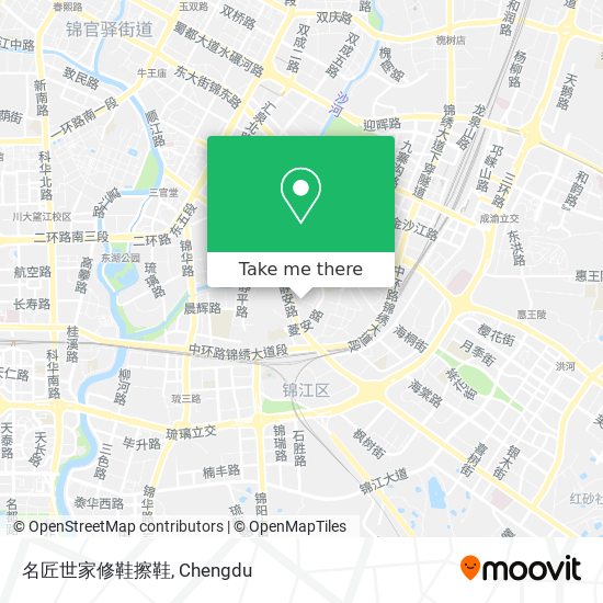 名匠世家修鞋擦鞋 map