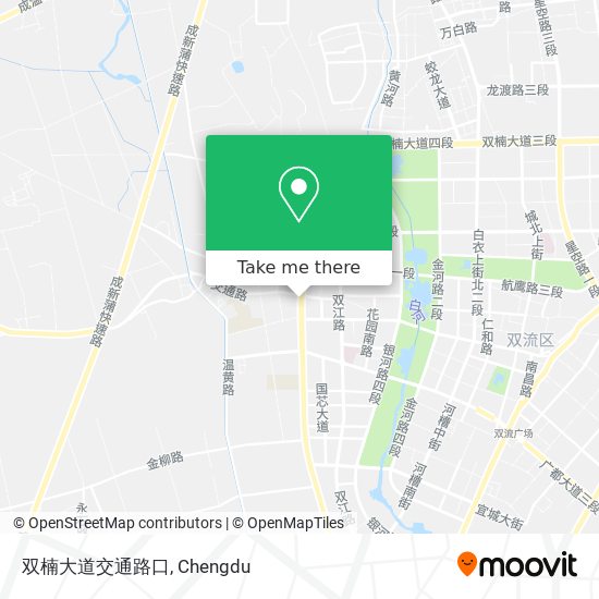 双楠大道交通路口 map
