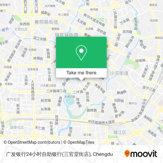 广发银行24小时自助银行(三官堂街店) map