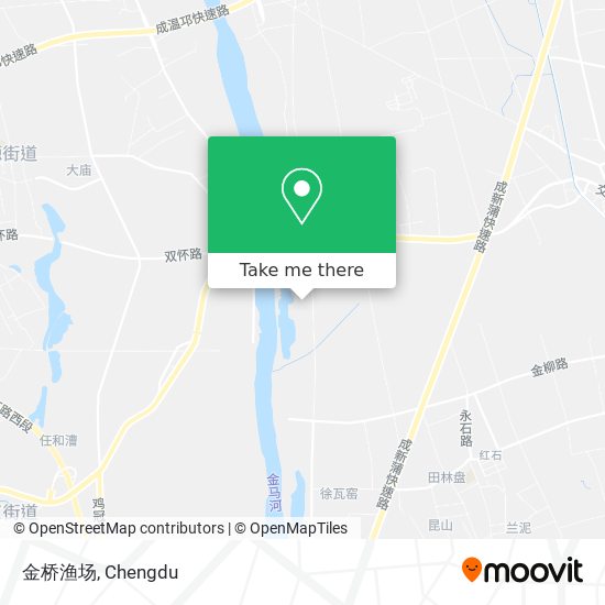 金桥渔场 map