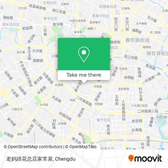 老妈蹄花总店家常菜 map