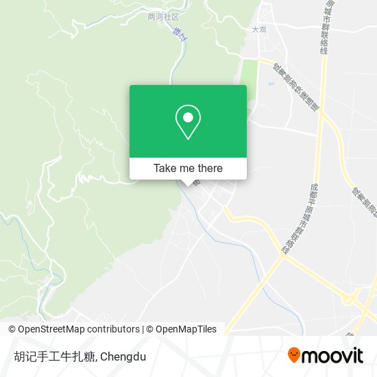 胡记手工牛扎糖 map