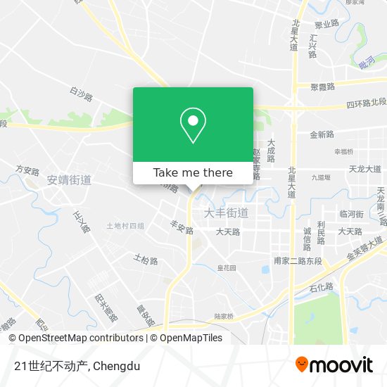21世纪不动产 map