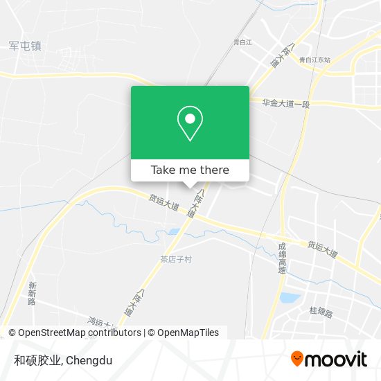 和硕胶业 map