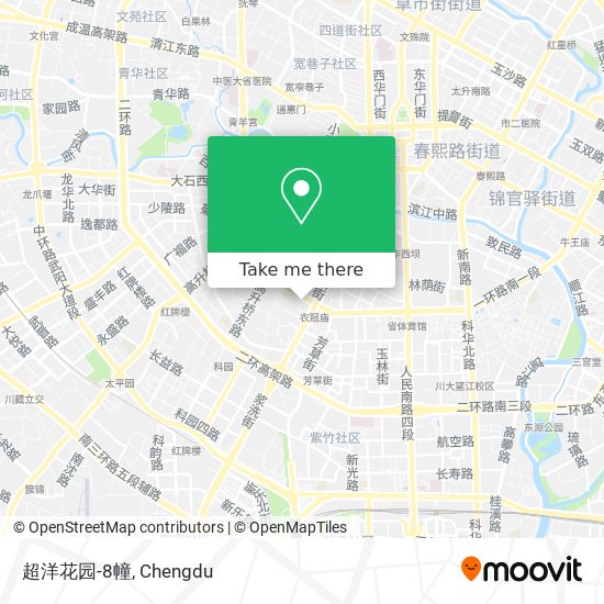 超洋花园-8幢 map