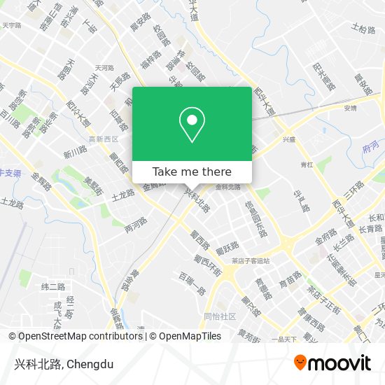 兴科北路 map