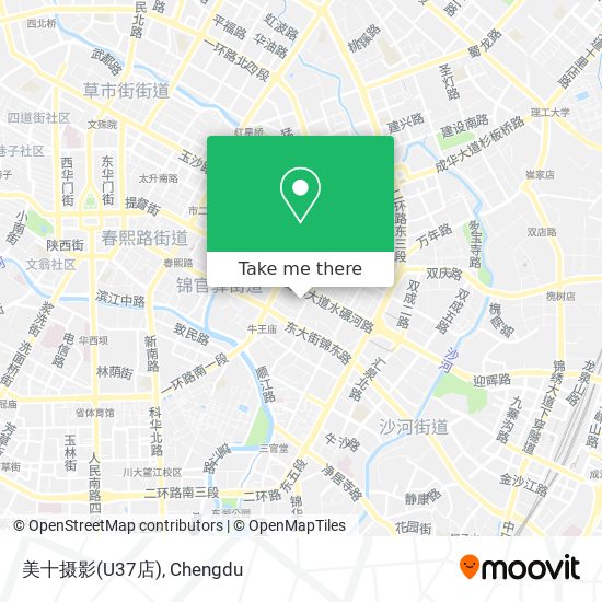 美十摄影(U37店) map