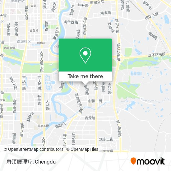 肩颈腰理疗 map
