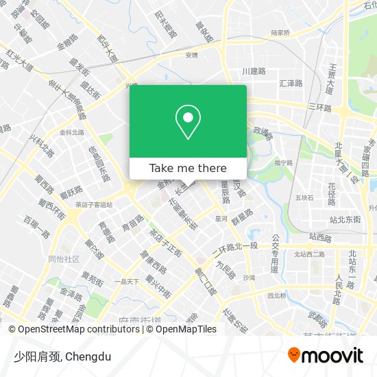 少阳肩颈 map