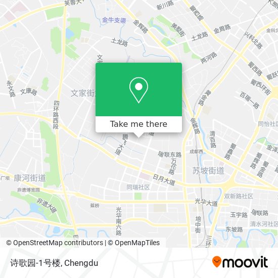 诗歌园-1号楼 map