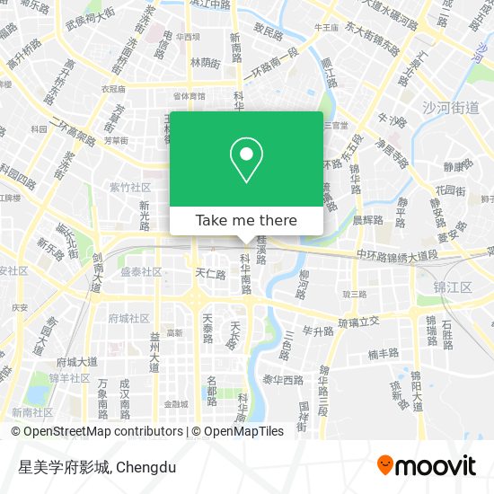 星美学府影城 map