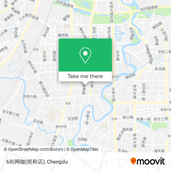 6街网咖(煜和店) map