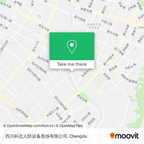 四川科志人防设备股份有限公司 map