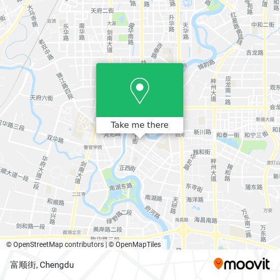富顺街 map