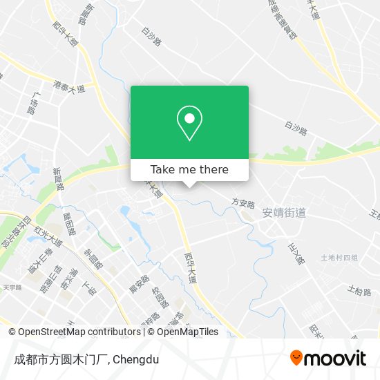 成都市方圆木门厂 map