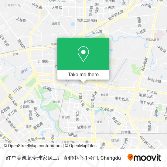 红星美凯龙全球家居工厂直销中心-1号门 map