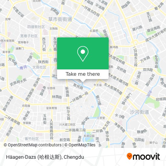 Häagen-Dazs (哈根达斯) map