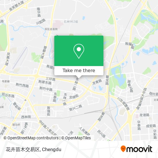 花卉苗木交易区 map