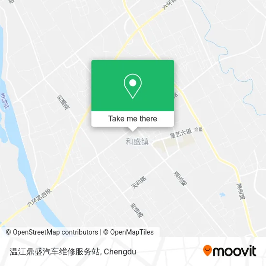 温江鼎盛汽车维修服务站 map