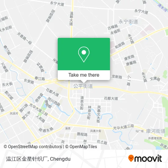 温江区金星针织厂 map