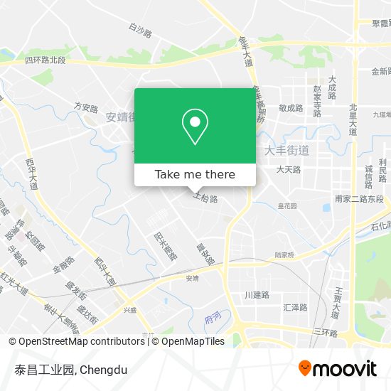 泰昌工业园 map