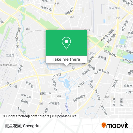 流星花园 map