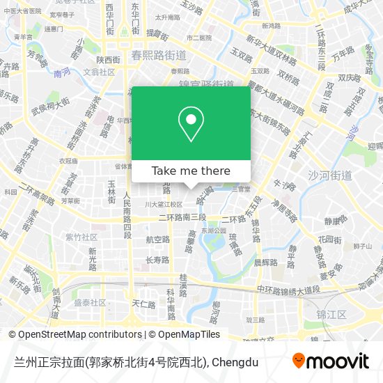 兰州正宗拉面(郭家桥北街4号院西北) map