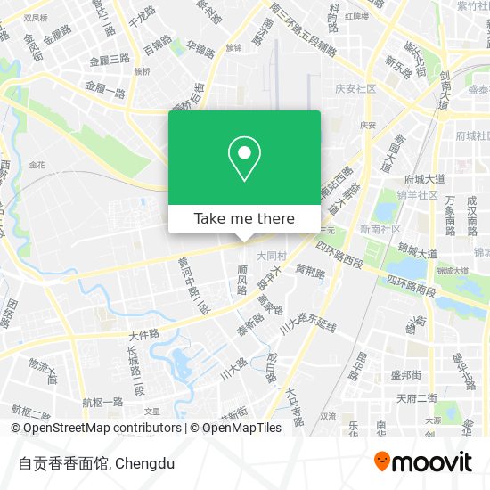 自贡香香面馆 map