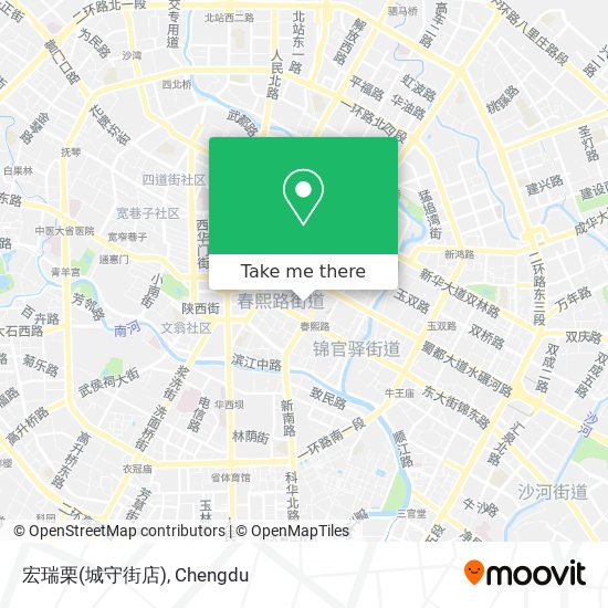 宏瑞栗(城守街店) map