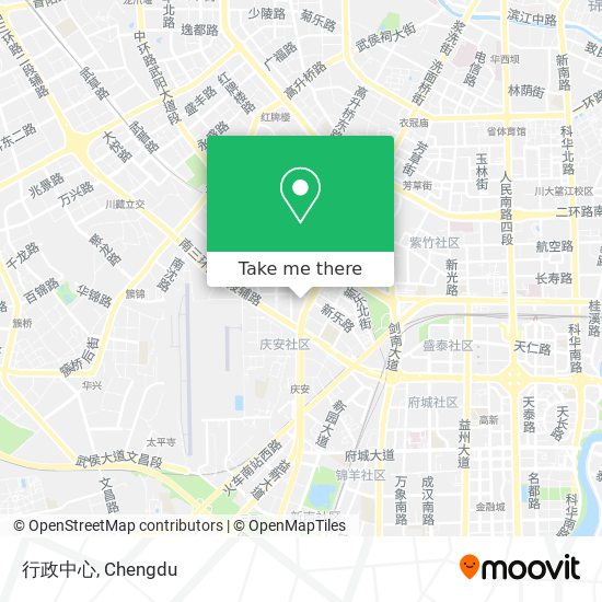 行政中心 map
