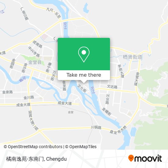 橘南逸苑-东南门 map