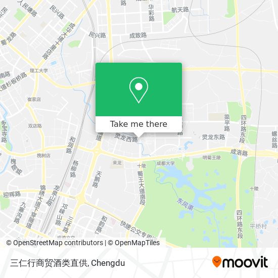 三仁行商贸酒类直供 map